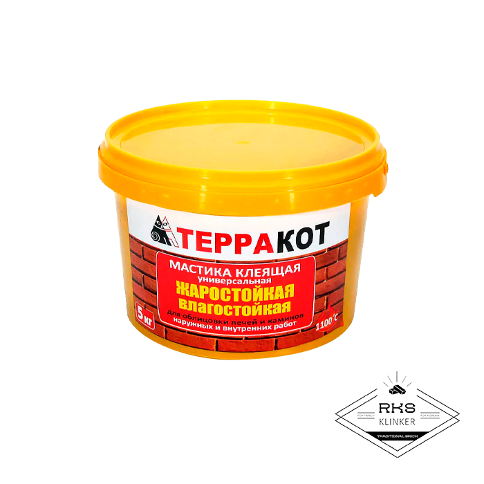 Мастика универсальная Терракот, 5кг в Краснодаре